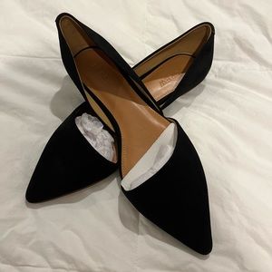 J. Crew Zoe Suede D’Orsay Flats